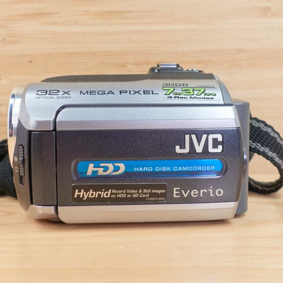 JVC GZ-MG150 Hybrid Camcorder / 30GB HDD + SD Card Slot / Tested & Working - Picture 4 of 9